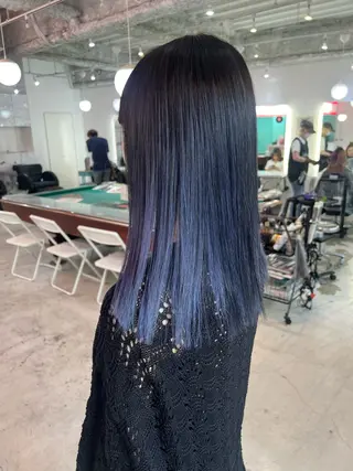 セミロング 💥ウルフカット デザインあんな💥のヘアスタイル