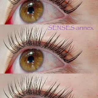 マツエク・マツパ SENSES_ WAKAのマツエク・マツパデザイン