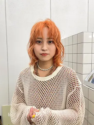 ミディアム カラー 関 京磨のヘアスタイル