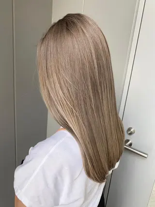 ロング カラー M IIのヘアスタイル