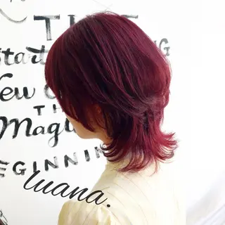 ミディアム エクステ・髪質改善・ ブリーチ・吉田大介のヘアスタイル