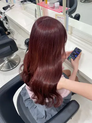 ミディアム カラー 🤍韓国大人っぽ ベージュMAI🤍のヘアスタイル