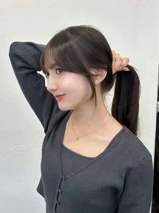 ロング カラー ヘアアレンジ ⭐️ショート/ボブ/ 艶カラー/りょうがのヘアスタイル