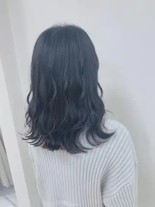 セミロング 加藤 菜々香のヘアスタイル