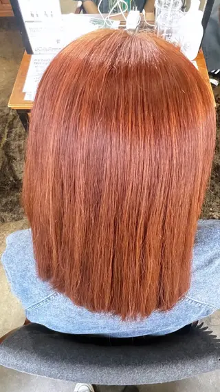 カラー FOF所属・平島 朱莉のヘアスタイル
