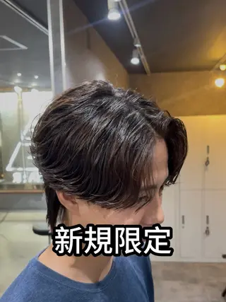 ショート りょうま⚡️メンズ パーマ特化⚡️新小岩のヘアスタイル