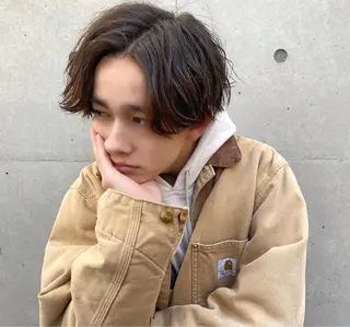 カラー メンズ 🤎カット/ブリーチ /縮毛矯正/大宮🤎のヘアスタイル