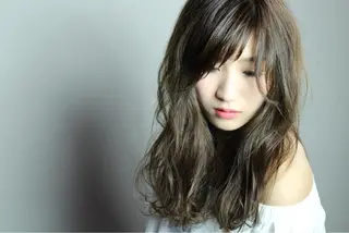 ロング 横井伴典 矢場町 メンズカット/パーマのヘアスタイル