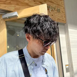 パーマ メンズ cope'u emu所属・cope'u moneのヘアスタイル