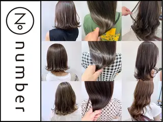 ミディアム カラー ヘアアレンジ ROW吉祥寺✨ 髪質改善TR&スパ✨のヘアスタイル