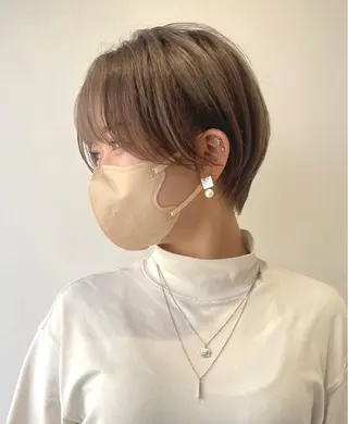 ショート カラー 🌼ベージュ/暖色 🌼すずのヘアスタイル