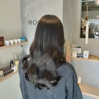 ロング カラー ROCCO ひなこのヘアスタイル