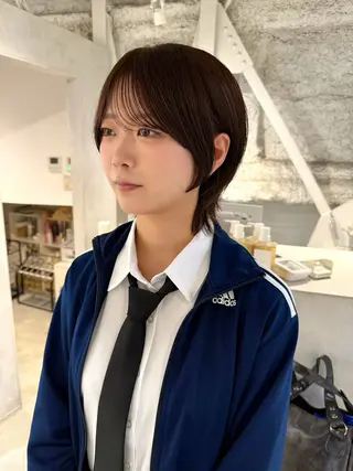 ショート 骨格診断で絶対可愛い ✨丸みショート✨凌弥のヘアスタイル