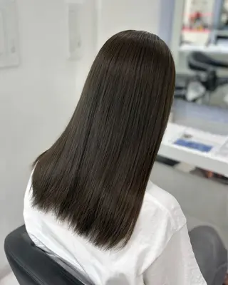 ロング カラー 海外風ブリーチなし 🫒Rion🫒🩶のヘアスタイル