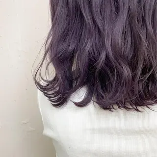 ミディアム カラー raika .のヘアスタイル