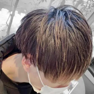 ショート メンズ 杉木 勝太のヘアスタイル