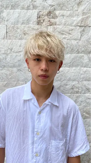 カラー メンズ キタダ ヒロキのヘアスタイル