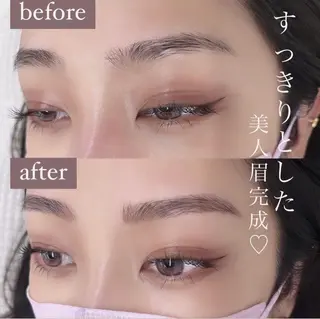 パーマ メンズ アイブロウ BEIGE 金山 🌹RUKAのマツエク・マツパデザイン