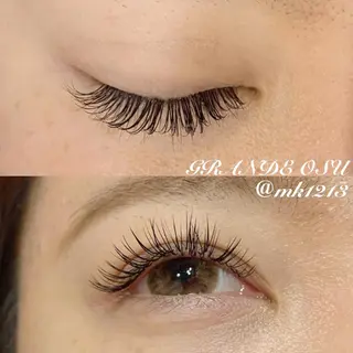 マツエク・マツパ GRANDEcara 栄 manamiのマツエク・マツパデザイン