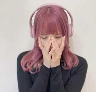 ミディアム 🌈カラーとエクステ 🌈のヘアスタイル