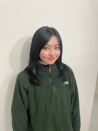 セミロング ᗪOI ᒍᑌᖇIのヘアスタイル