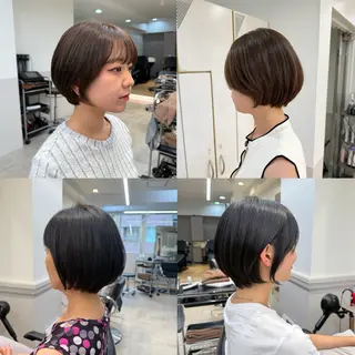 ショート an🦋ショートボブ /ショート【銀座】のヘアスタイル