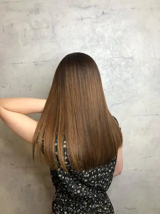 ロング 髪質改善 MAKIのヘアスタイル