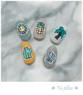 ネイル Nail salon Ka pilinaのネイルデザイン