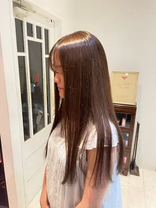 カラー shiomi H辻田 杏梨のヘアスタイル