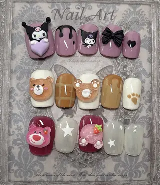 ネイル AB マツエクネイルサロンのネイルデザイン