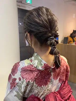 セミロング 似合わせ提案サラ艶♡ 彩華のヘアスタイル