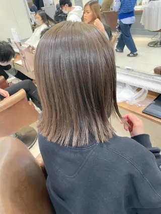 ミディアム カラー ✨カラー支持No.1 🧸ワキ カナコ🧸のヘアスタイル