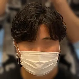 パーマ メンズ メンズ縮毛矯正 ♠️店長下平隼人のヘアスタイル