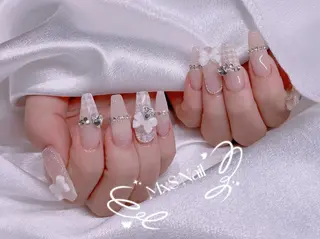 ネイル MxS Nail 【長さだし/フィルイン/マグネット/ワンホンネイル/韓国ネイル/パラジェル】所属・M×S Nail みなのネイルデザイン