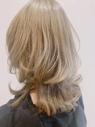 ミディアム カラー 🌹艶髪カラー🌹 津田晴加【西荻窪】のヘアスタイル