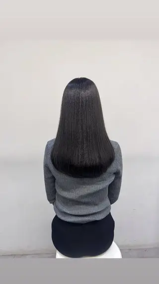 セミロング カラー AHNKISM所属・似合わせカット💎 トレンドレイヤーのヘアスタイル