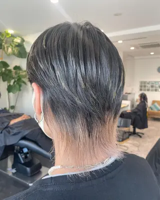 カラー miyu/ハイトーン /ブリーチのヘアスタイル