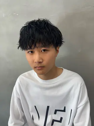 ショート メンズ 鹿児島 TSUBASAのヘアスタイル