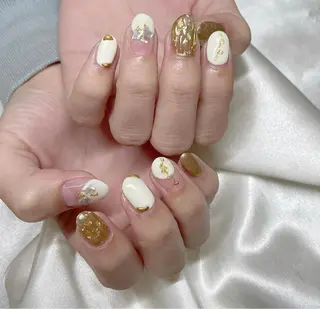 ネイル ミルフィーユ /Tomoeのネイルデザイン