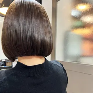ショート カラー 髪質改善×大人可愛い 艶髪🫧ダイトのヘアスタイル