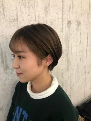 ショート 竹下 了史のヘアスタイル