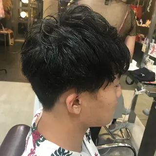 ショート パーマ メンズ AOI✩⡱ y2kネイルのネイルデザイン