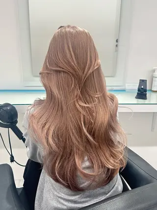 ロング カラー トレンドモテヘア🎀 minato🍨🩰のヘアスタイル