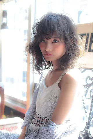 ミディアム ボンドストーリーノヴァ所属・縮毛矯正・髪質改善 ❣️三浦正也のヘアスタイル