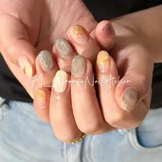 ネイル GO TODAY横浜Solace店所属・M___nail atelierのネイルデザイン
