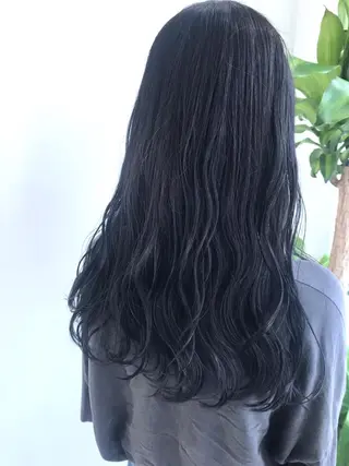 ロング カラー ヘアアレンジ GRAND OMOTESANDOのヘアスタイル