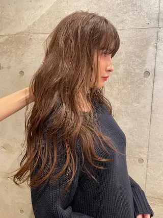ロング Luxe所属・Luxe表参道 髪質改善　奈良のヘアスタイル