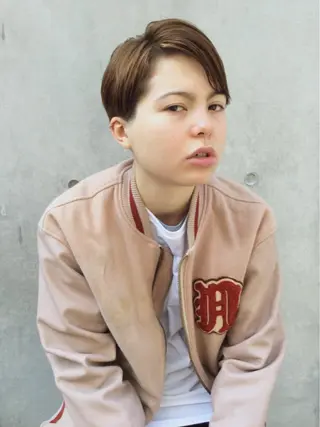 ショート カラー コジマ ダイスケのヘアスタイル