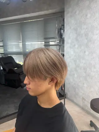 カラー 外国人風カラー ×19歳美容師ルイヤのヘアスタイル