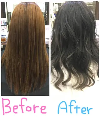 ロング カラー hair＆make cocoRo所属・今井 詩織のヘアスタイル